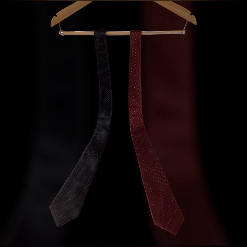 R Classics Tie & Kiss Ties 100% Microfiber Neck Ties (Set of 2) - Picture 2 of 8
